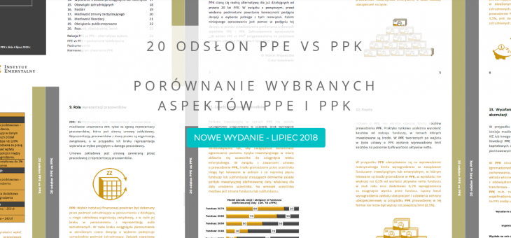 20 odsłon PPE vs PPK – nowe wydanie broszury