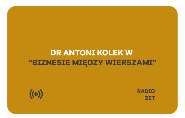 Dr Antoni Kolek gościem Radio ZET. Rząd zaczął oszczędzać na seniorach